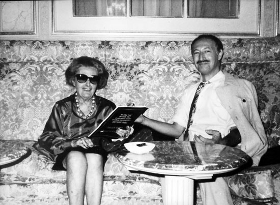 Francesca Bertini e José Pantieri 1984